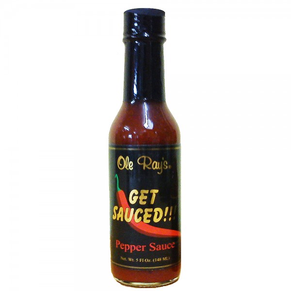 Ole Rays Get Sauced! Pepper Sauce, 148ml