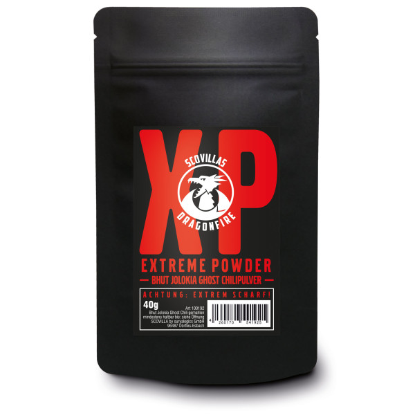 Scovillas Dragonfire XP eXtreme Powder im Doypack, 40g