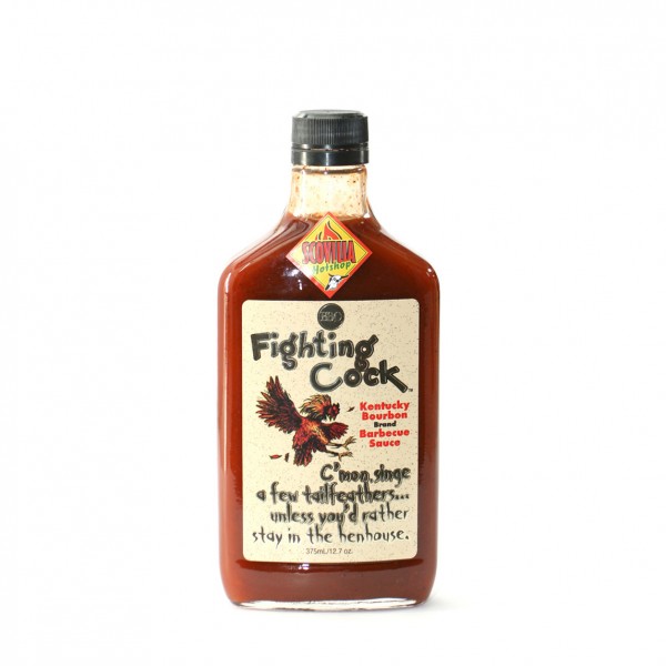 Fighting Cock Kentucky Bourbon Barbecue Sauce, 375ml
