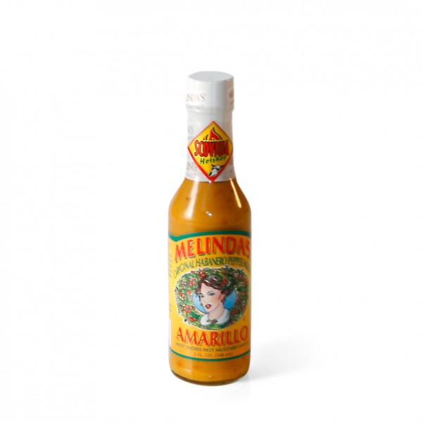 Melindas Amarillo Habanero Hot Mustard Sauce, 148ml