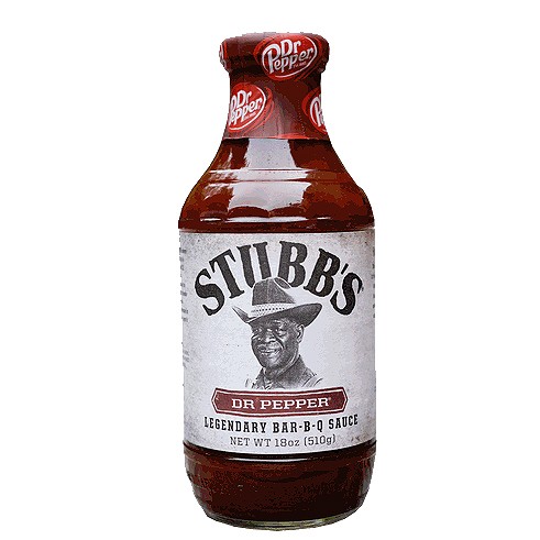 Stubbs Dr. Pepper Legendary Bar B Que Sauce, 532ml