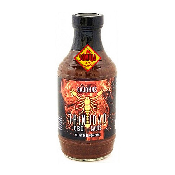 CaJohns Trinidad Scorpion BBQ Sauce, 473ml