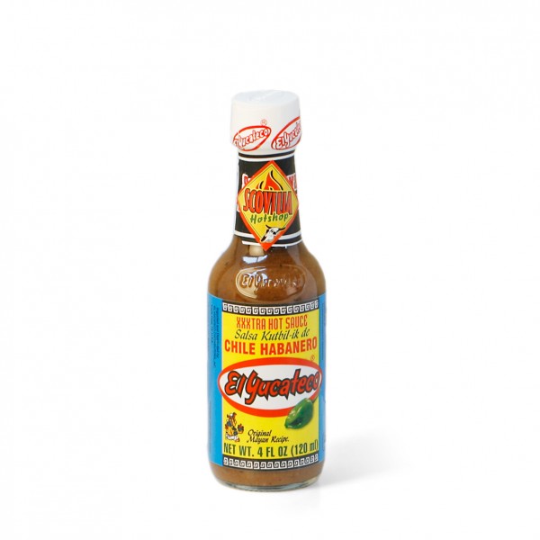 El Yucateco XXXtra Hot Habanero Sauce, 118ml