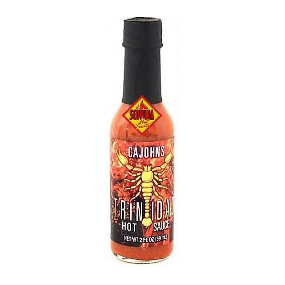 CaJohns Trinidad Scorpion Hot Sauce, 148ml