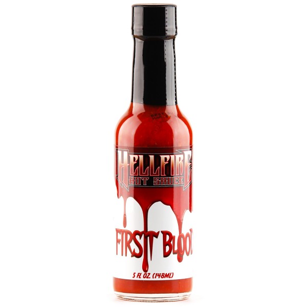 Hellfire First Blood Hot Sauce, 148ml