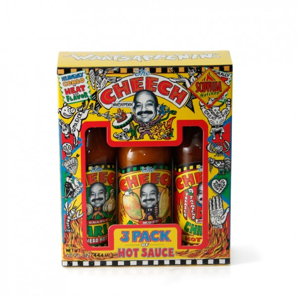 The Cheech 3 Pack Gift Set, 3x 148ml