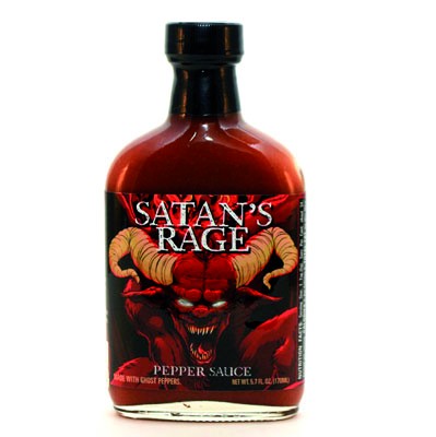 Satans Rage Pepper Sauce, 169ml