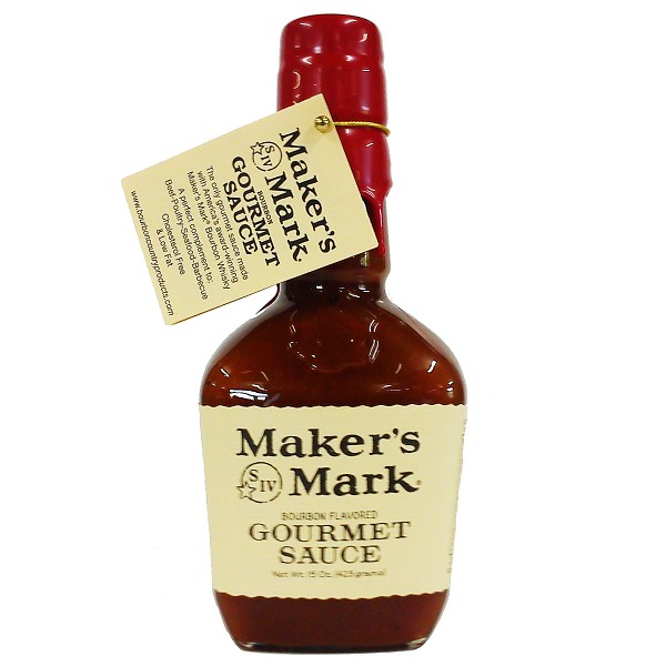 Maker’s Mark Bourbon Flavored Gourmet Sauce wachs-versiegelt, 444ml