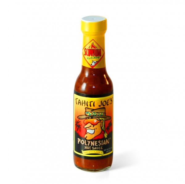 Tahiti Joes Polynesian Heat With Flavour - Hot Sauce, 148ml